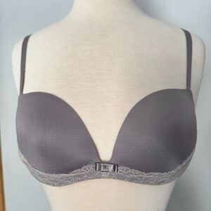 Victoria's Secret Lined Demi Buste Double Bra 34C